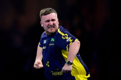 World Darts Championship 2025: Luke Littler holds nerve to book quarter-final spot