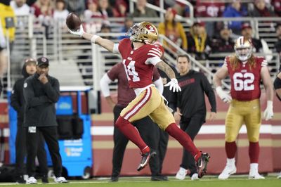 WATCH: 49ers rookie makes sweet catch to convert 3rd down vs. Lions