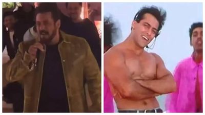 Salman Khan sets the stage on fire in Jamnagar; grooves to 'Oh Oh Jane Jana' with the Ambanis - WATCH