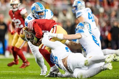 Brock Purdy injured in 49ers’ loss to Lions