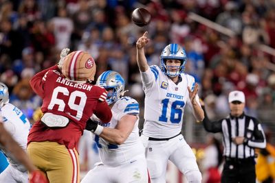 Jared Goff propels Detroit Lions to win over San Francisco 49ers