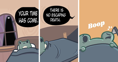 18 Wholesome And Sometimes Sad Comics About Death And Its Apprentice By Marengo Lambert