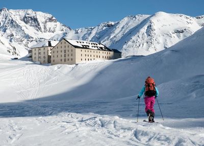 Snowshoeing and rescue monks: a monastery escape in the Swiss Alps