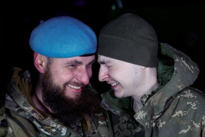 Families in tears as Ukrainian soldiers return home after Russia prisoner of war swap