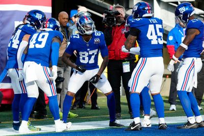 Ihmir Smith-Marsette made his own Giants history in Week 17