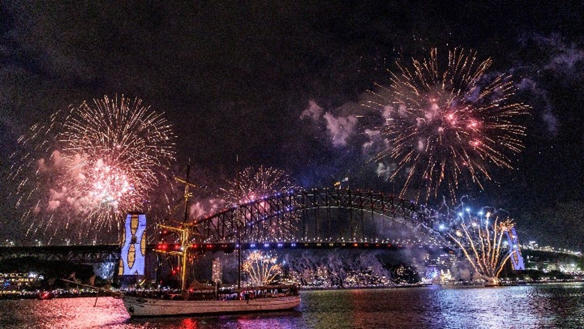 Watch: Sydney Harbour welcomes 2025 with huge New…