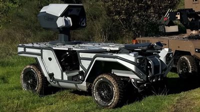 This French ATV Has a Freakin' Laser Beam!