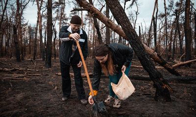 ‘The forest will survive’: the volunteers saving Kharkiv’s war-charred woodland