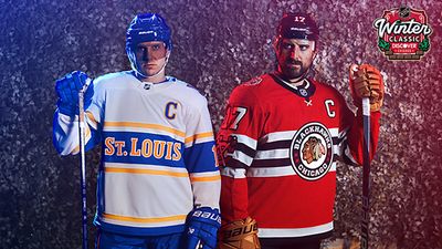 The NHL Winter Classic airs tonight with a face-off between the Blues and the Blackhawks