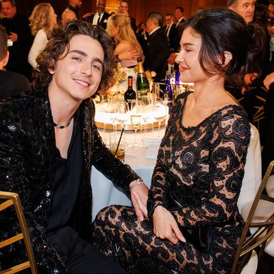 Kylie Jenner and Timothée Chalamet Are "Both Committed to Making It Work" and He's "Part of the Family Now"