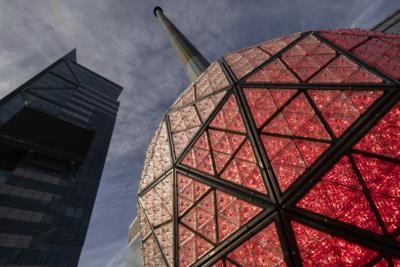 Times Square Celebrates New Year With Annual Ball Drop