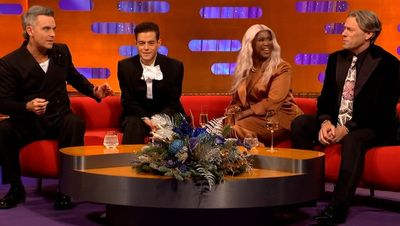 Robbie Williams makes Ozempic joke as singer compares his bottom to Better Man co-star