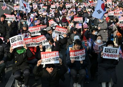 Right-wing YouTubers Back South Korea President's Last Stand