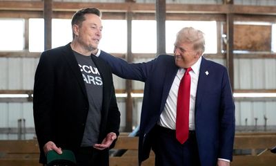 ‘Trump is a little guy, Musk is a big guy’: historian predicts trouble for president-elect