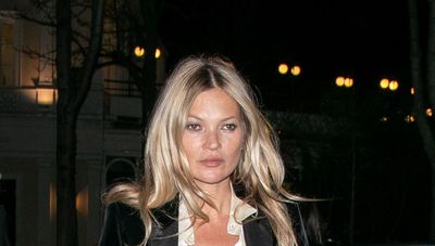 Kate Moss showed me exactly how to style my velvet blazer - with a silk blouse, tailored trousers and heels