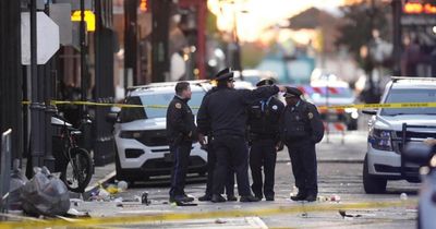 At least 10 killed and 30 injured after car ploughs into crowd in New Orleans