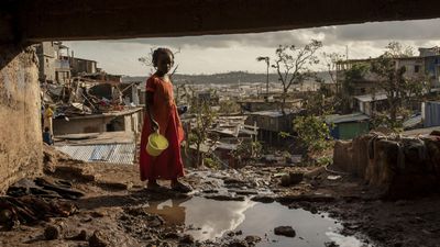 Cyclone-hit Mayotte reopens airport but displaced families remain in limbo