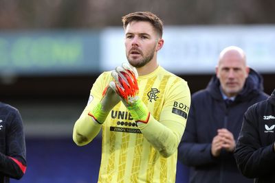 Jack Butland ruled out of Old Firm derby after being treated in hospital for internal bleed