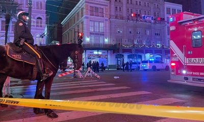 ‘I heard the pops and I just ran’: New Orleans in shock after vehicle attack