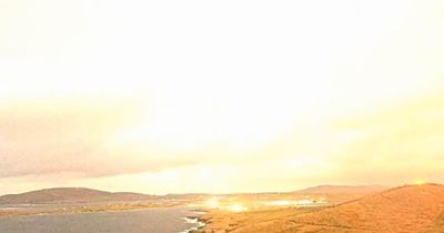 'Once-in-a-lifetime' fireball shooting across Scottish island's sky captured on video