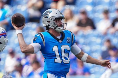 Panthers HC Dave Canales explains why QB Jack Plummer was added to the active roster