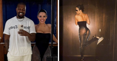 Bianca Censori’s Glitter Tights And Kanye’s Rare Smile Go Viral After New Year Photo Dump