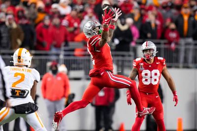 WATCH Emeka Egbuka snags unreal touchdown, puts Ohio State up 14-0