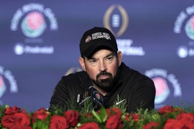 Ohio State head coach Ryan Day talks win over Oregon in the CFP Rose Bowl