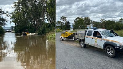 Flooding threat lifted, storms ahead for rain-hit area