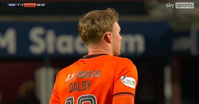 Dundee 1 Dundee Utd 2: Visitors go third after Sam Dalby's late winner