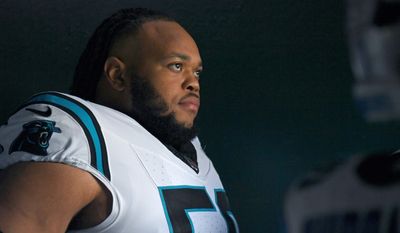 Panthers G Robert Hunt plans to make a bit of franchise history in Week 18 with Guardian Cap