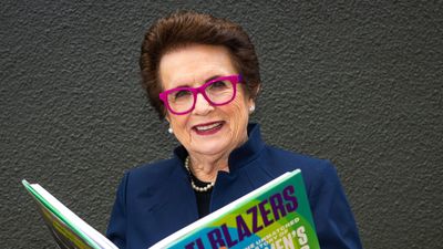 Billie Jean King revives one of last year's biggest design trends on her bookshelf – it's a 'gallery-like space' with a personal twist