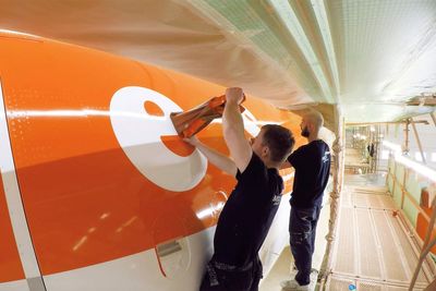 EasyJet trials lighter paint system to cut fuel burn