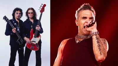 "It's adrenaline-filled and balls-to-the-wall": Tony Iommi and Glenn Hughes have recorded a song with Robbie Williams