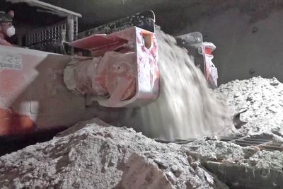 Video: See inside the huge mine where England’s gritters get their salt