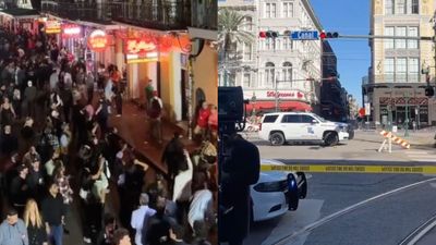 Heartbreaking comparison of New Orleans before and after terror attack