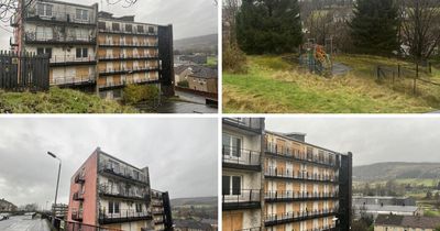 Demolition of Scottish town's 'eyesore' flats set to begin next week