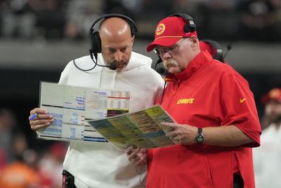 Chiefs OC Matt Nagy comments on limiting turnovers in recent games: ‘Good decision making’