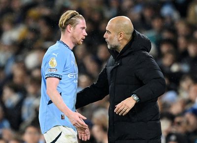 Pep Guardiola reveals Man City decisions over Kevin De Bruyne future