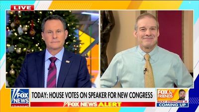 Brian Kilmeade delivers ‘bad news’ about Mike Johnson’s speaker vote — and is immediately embarrassed