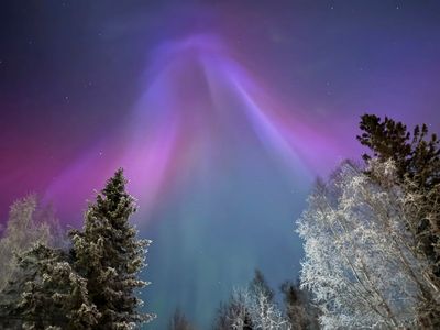 Northern lights could be visible again in the US as another new flare erupts from the sun