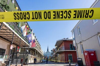 The French Quarter's metal barriers were gone on New Year's, leaving a critical security gap