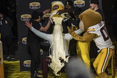 Minnesota Coach P.J. Fleck Leads Team To Bowl Victory