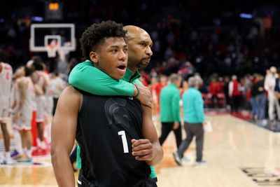 Watch MSU Basketball’s locker room celebration following victory over Ohio State