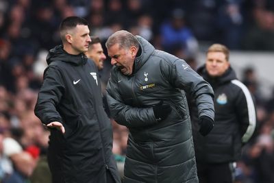 Ange Postecoglou 'never been angrier' after Tottenham fall to controversial Newcastle defeat