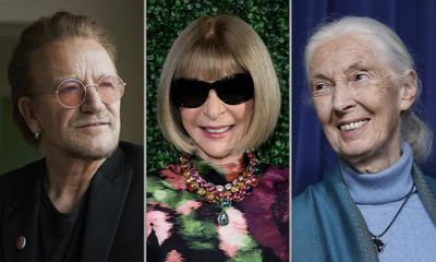 Bono, Anna Wintour and Jane Goodall receive Presidential Medals of Freedom