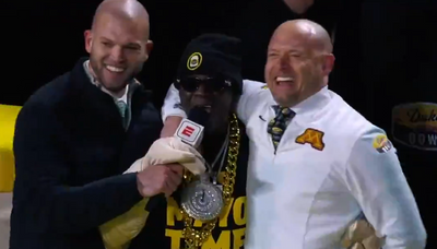 Flavor Flav was the Duke’s Mayo Bowl mascot and Minnesota coach PJ Fleck was amazed