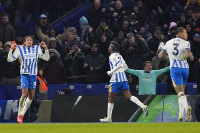 Joao Pedro dents Arsenal title hopes as Brighton earn a point