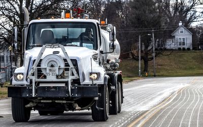 Drivers skid and crash as wintery mix grips central US then moves east