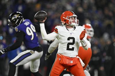 Browns end touchdown drought in fourth quarter against Ravens